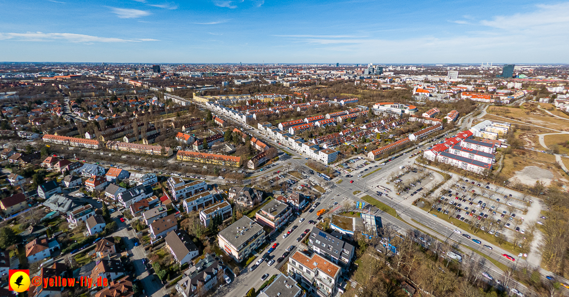 20.02.2023 - der Hachinger Bach und das Michaelibad in Neuperlach